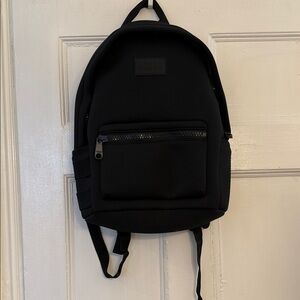 Dagne Dover Black Neoprene Backpack